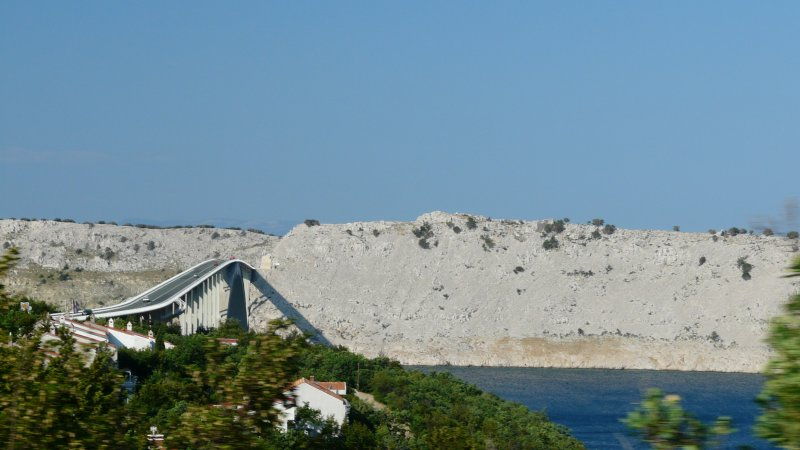 Most na wyspę Krk