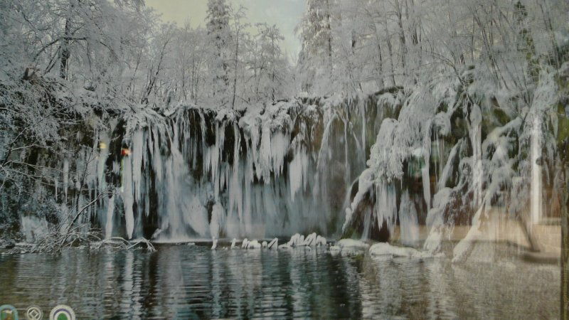 Jeziora Plitvickie zimą