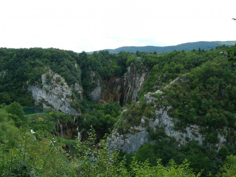 Widoki w Plitvickich Jeziorach