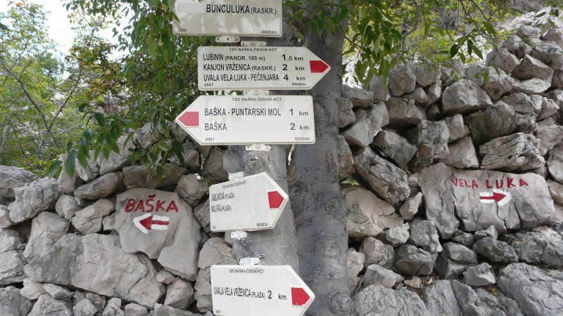 Szlaki turystyczne na wyspie Krk
