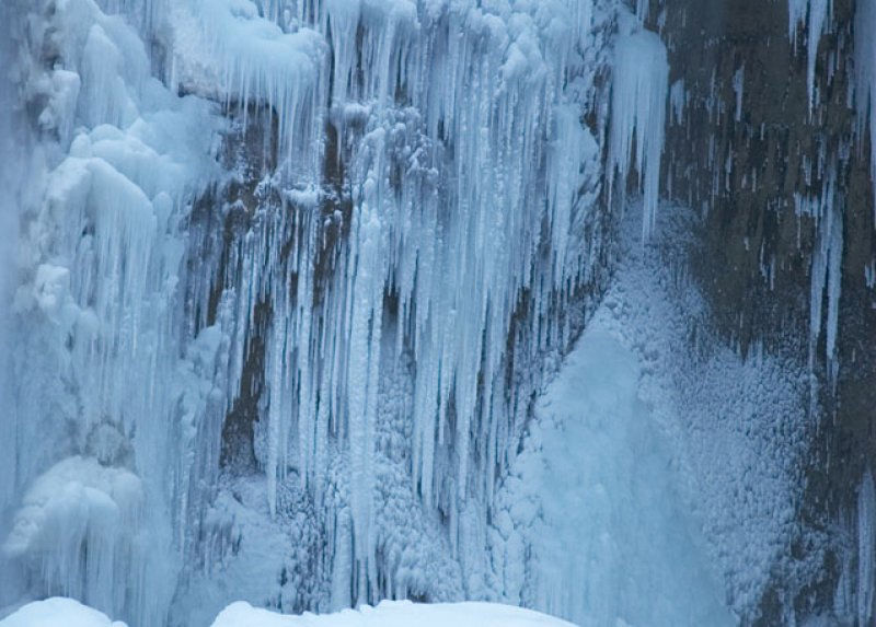 Plitvice zimą