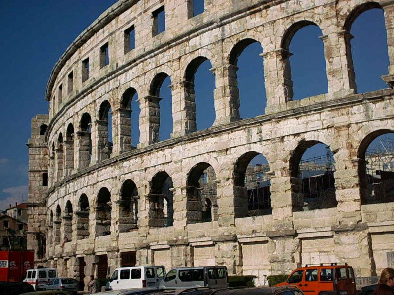 Colloseum w Puli na Istrii