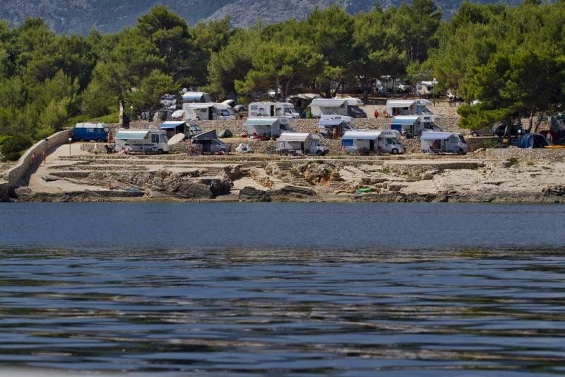 Vrboska NudistCamp na wyspie hvar