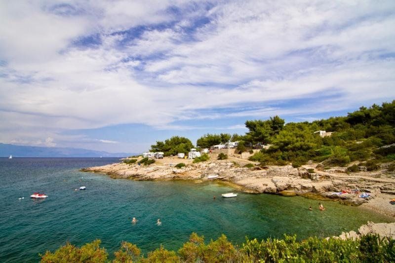 Camping Vrboska Naturist na wyspie Hvar