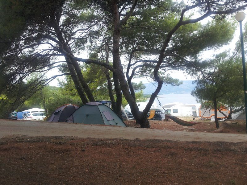 Camping FKK Vrboska na wyspie Hvar