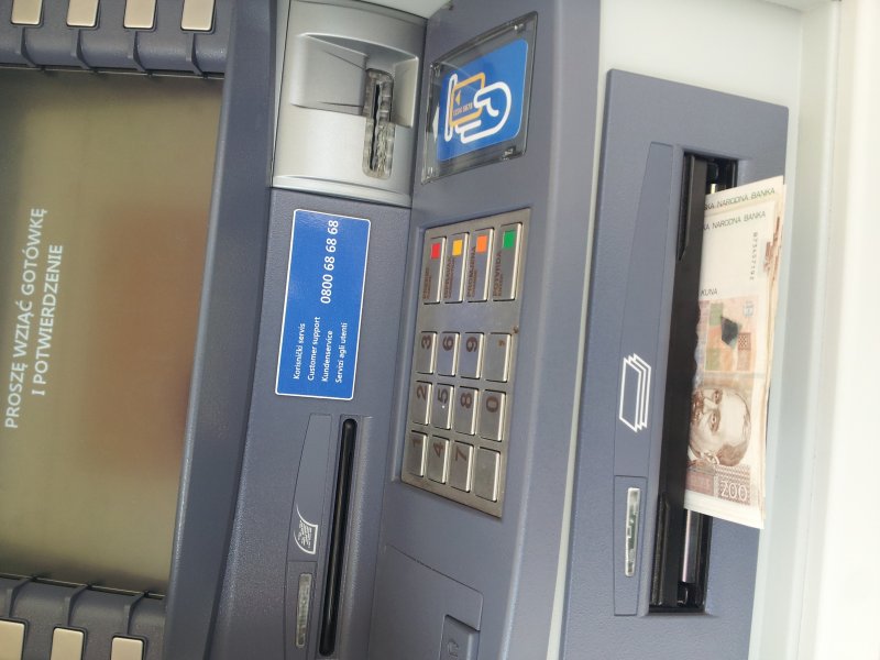 Bankomat euronet w Chorwacji