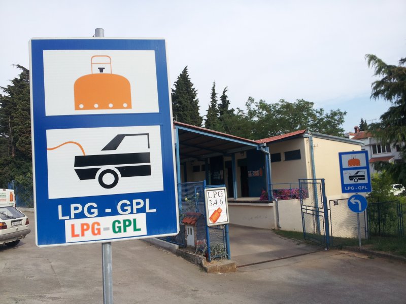Stacjatankowania gazu LPG i GPL w Chorwacji