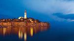 Rovinj nocą