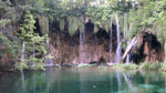 Wodospady w parku krajobrazowym