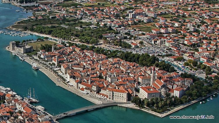 Panorama miasta Trogir