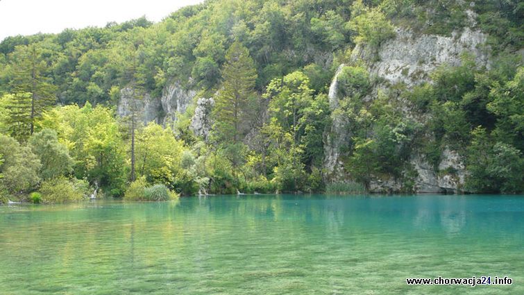 Urodziwa natura Plitvickich Jezior