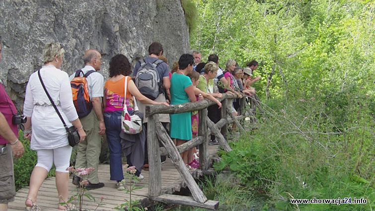 Ścieżki i kładki przygotowane dla zwiedzających