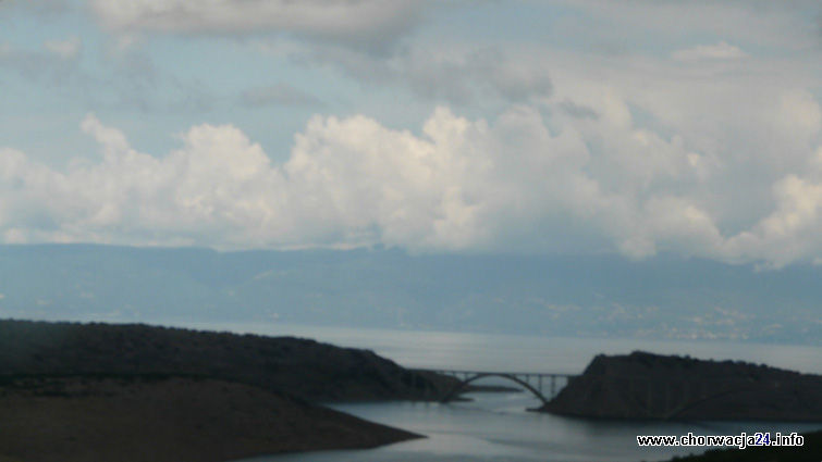 Most łączący Krk z lądem