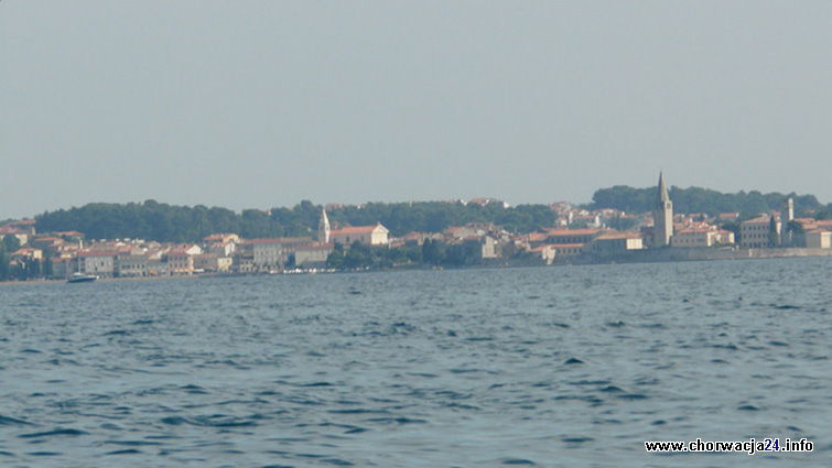 Panorama miejscowości Poreč