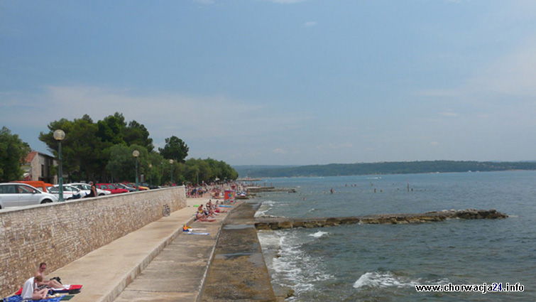 Plaża miejska w Novigrad