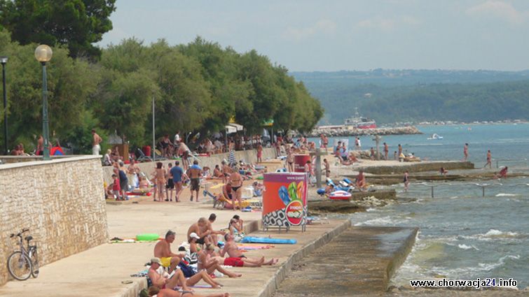 Plażowe atrakcje dla turystów w Novigrad