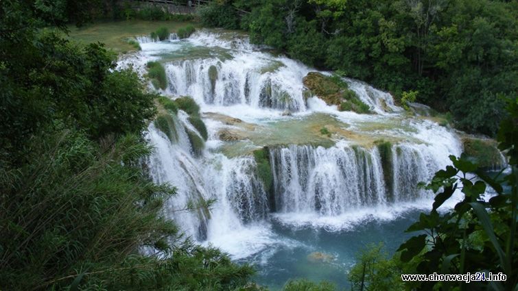 Wodospad na rzece Krka