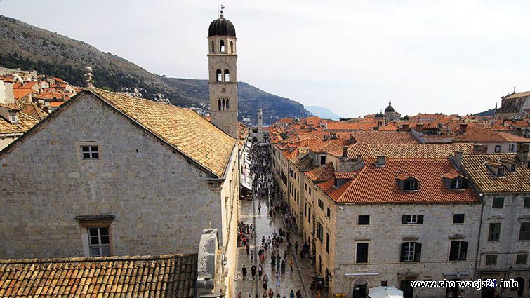 Dubrovnik mamrmurowy bulwar