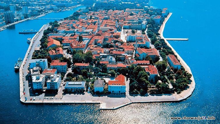 Panorama miasta Zadar