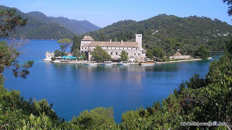 Piękno wyspy Mljet jak i otoczenia