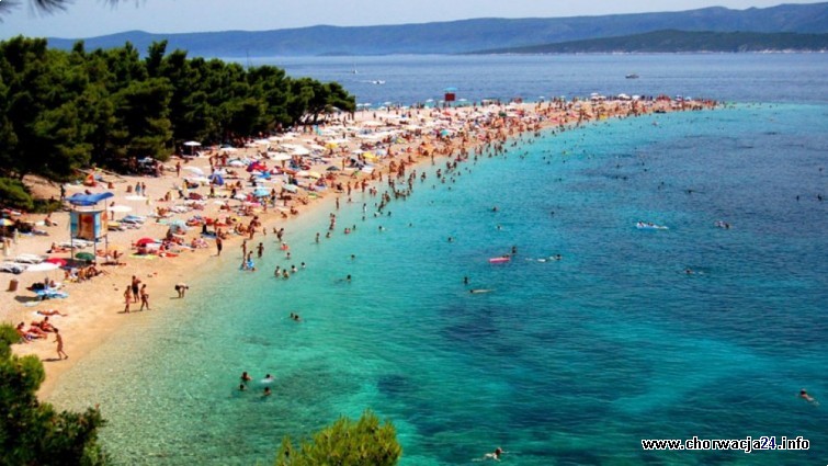 Zlatni Rat na wyspie Brac