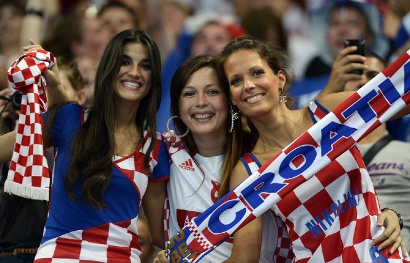 Chorwackie dziewczyny na Euro