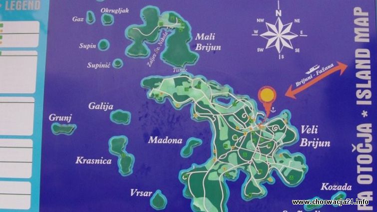 Największa wyspa Veli Brijun