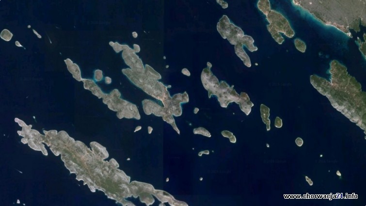 Archipelag wysp w okolicy Sibenika